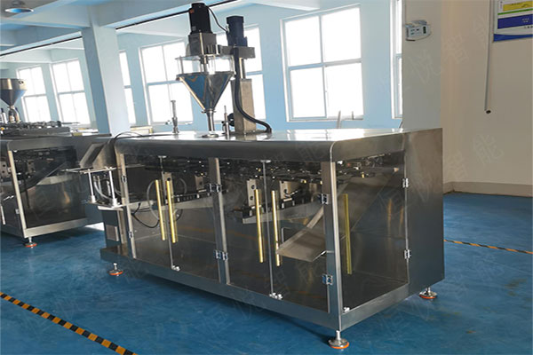 水平給袋式海角网站登录入囗應用於粉末顆粒狀、液體膏體狀、顆粒醬料包裝